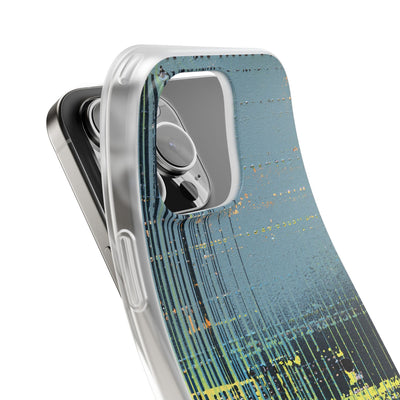 Acid Raster Circuit · Lite Phone Case for iPhone ·  Teal