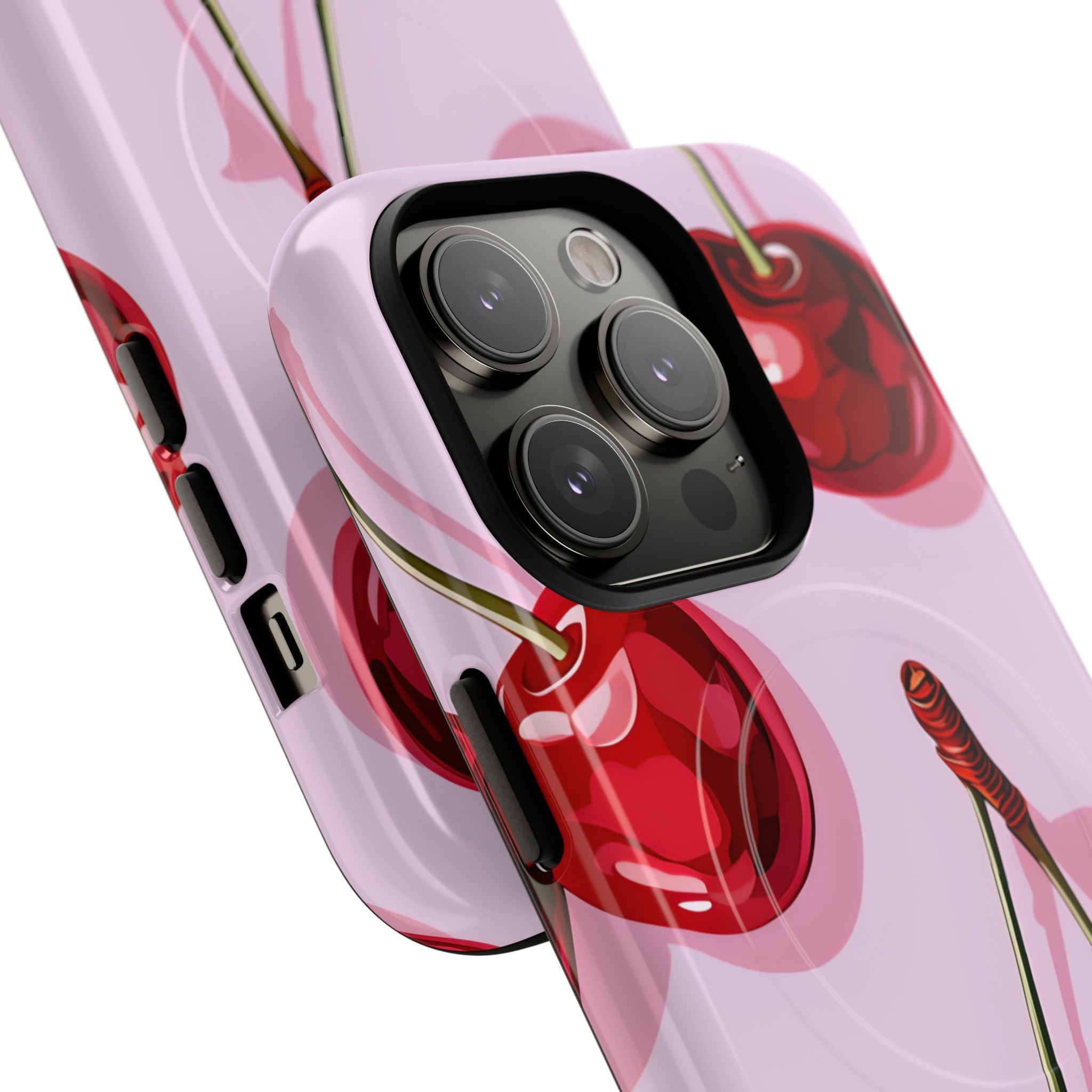 Ruby Gloss Cherry · Tough+ Handyhülle für iPhone · Magsafe