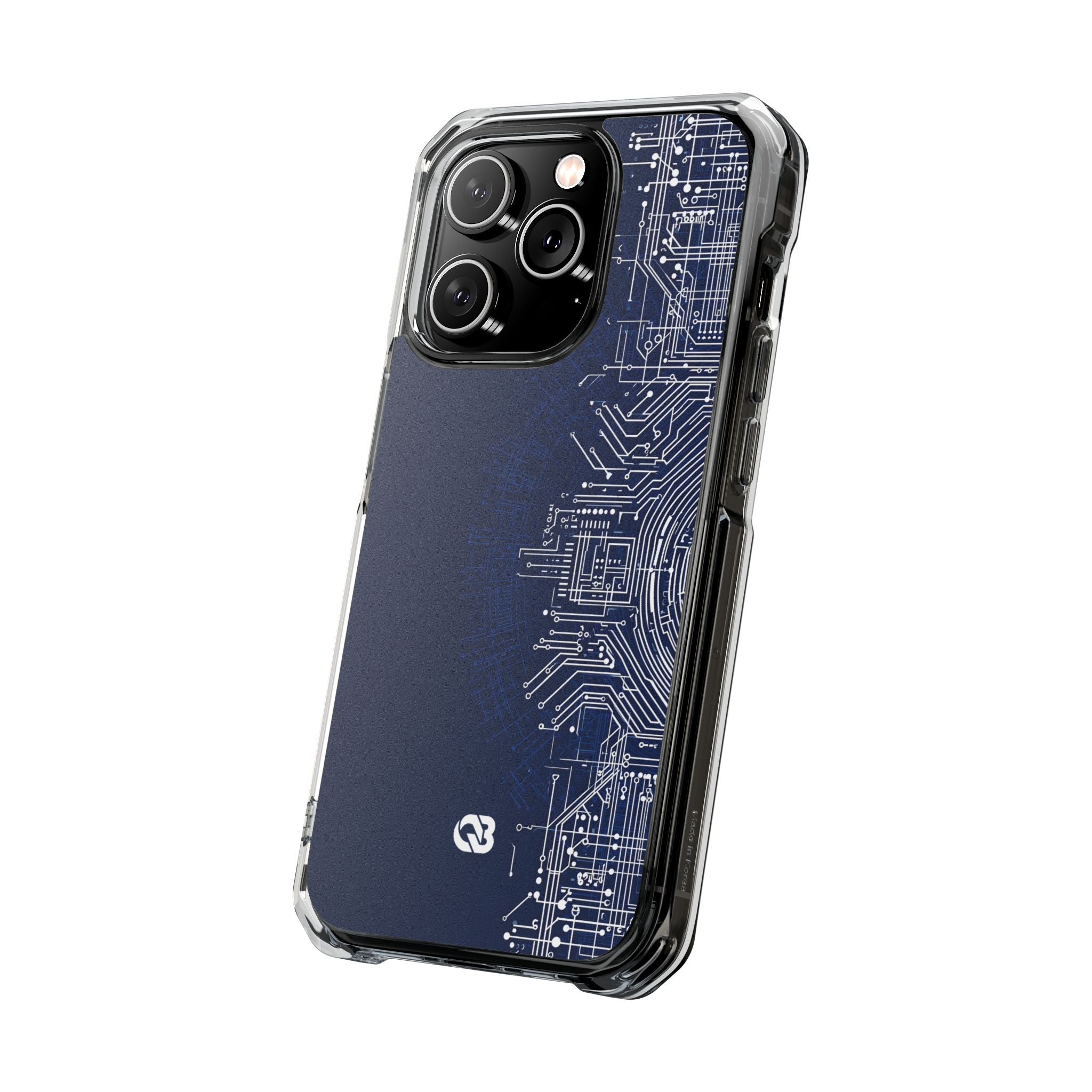 Blue Impact MagSafe Phone Case for iPhone - Cobalt Circuit Logic
