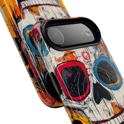 Vivid Graffiti Skull · Tough+ Handyhülle für iPhone · Magsafe