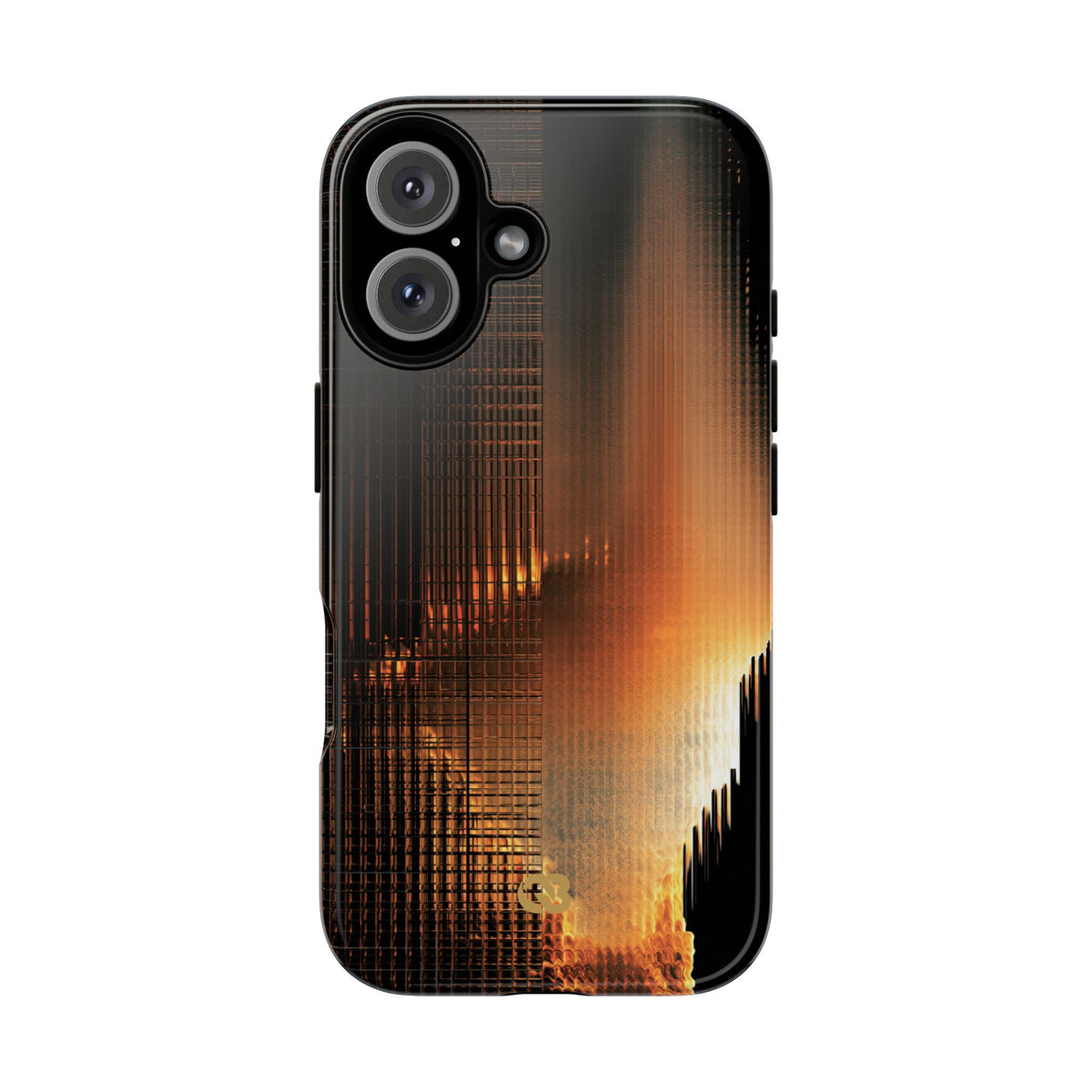 Luminous Grid · Tough Phone Case for iPhone · Black