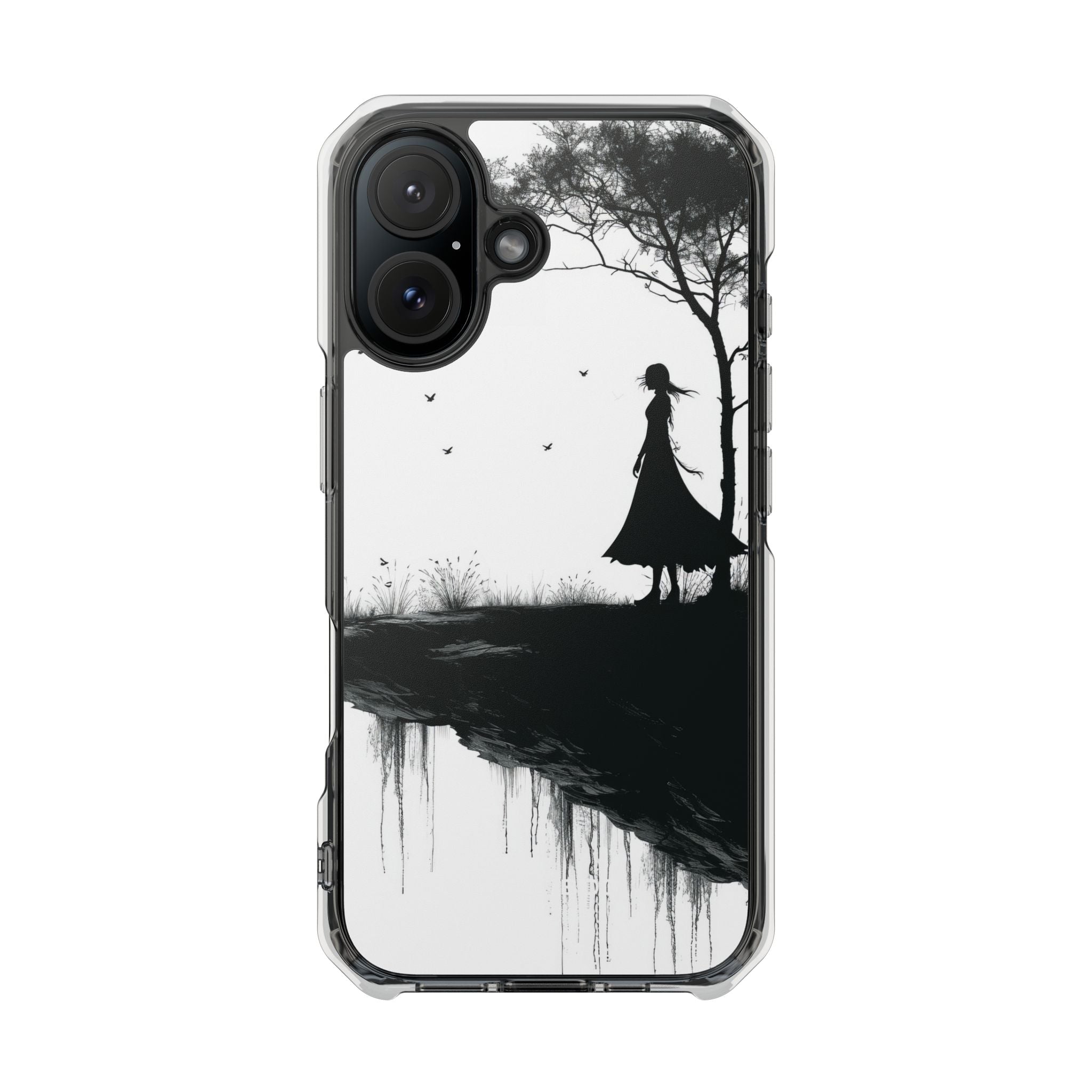 Cliffside Silhouette iPhone 16 Case - Impact - CASE•BOB