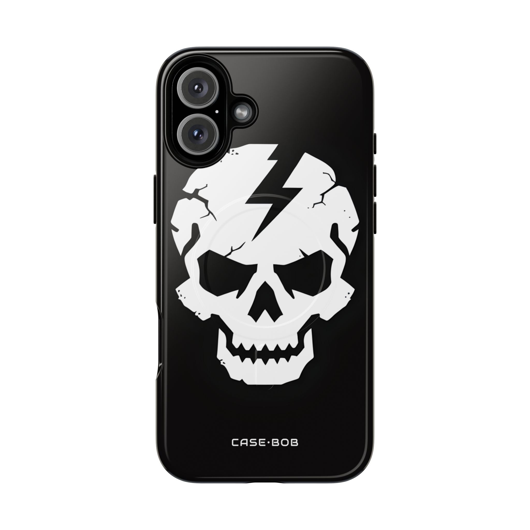 Lightning Skull iPhone 16 Plus Case - Tough+