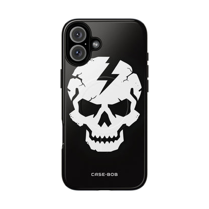 Lightning Skull iPhone 16 Plus Case - Tough+