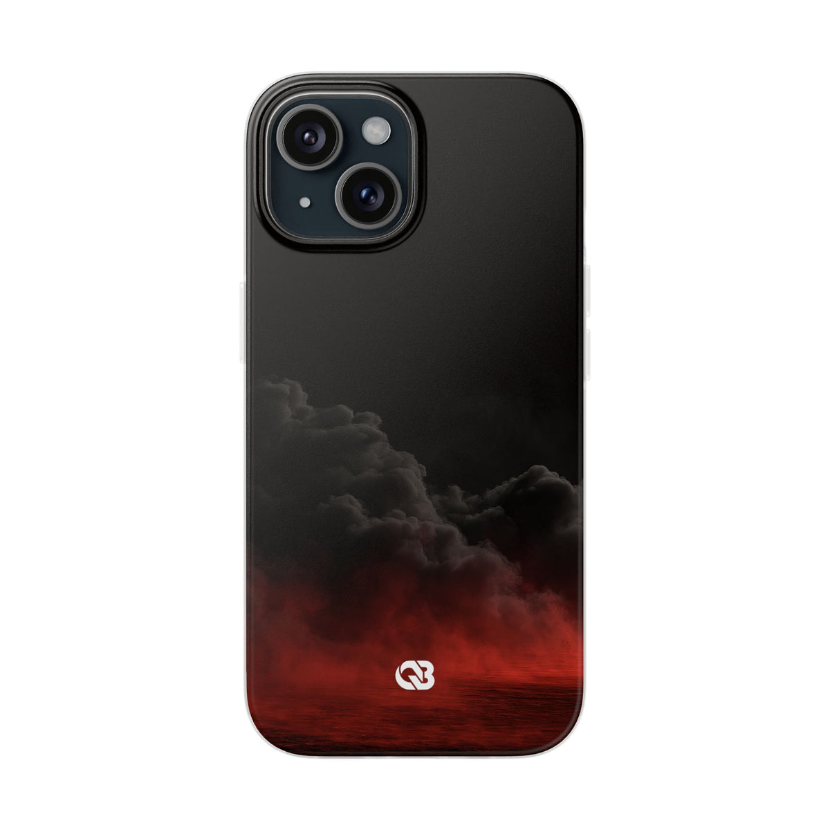 Crimson Fog Void · Lite Phone Case for iPhone ·  Black