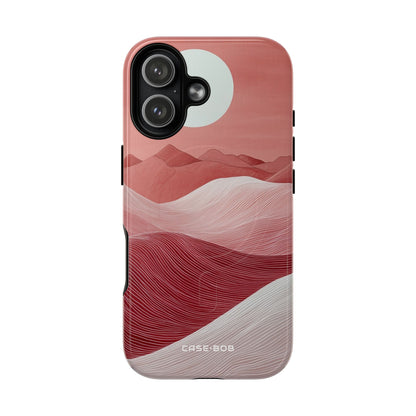 White Orb Dunes iPhone 17 Case - Tough+ - CASE•BOB