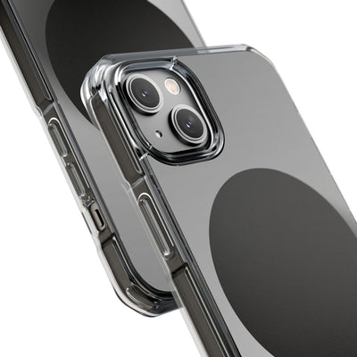 Grey Impact MagSafe Phone Case for iPhone - Matte Onyx Sphere