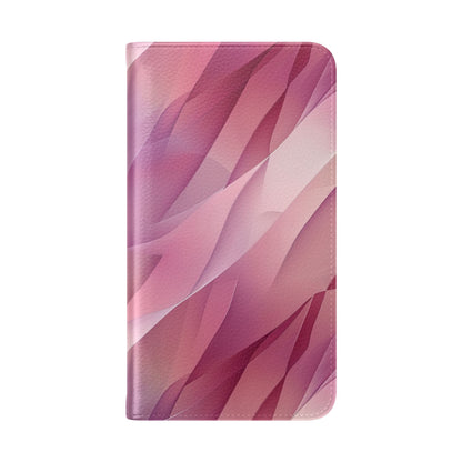 Pink Leafwave - Samsung S23 Case - Wallet