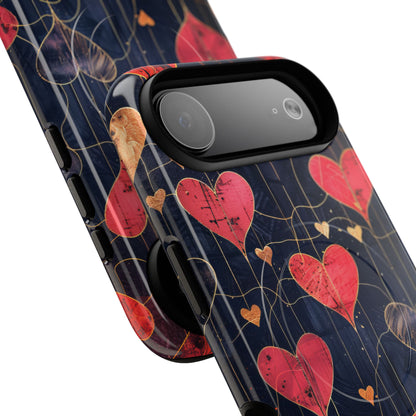 Golden Hearts Network iPhone 17 Air Case - Tough+ - CASE•BOB