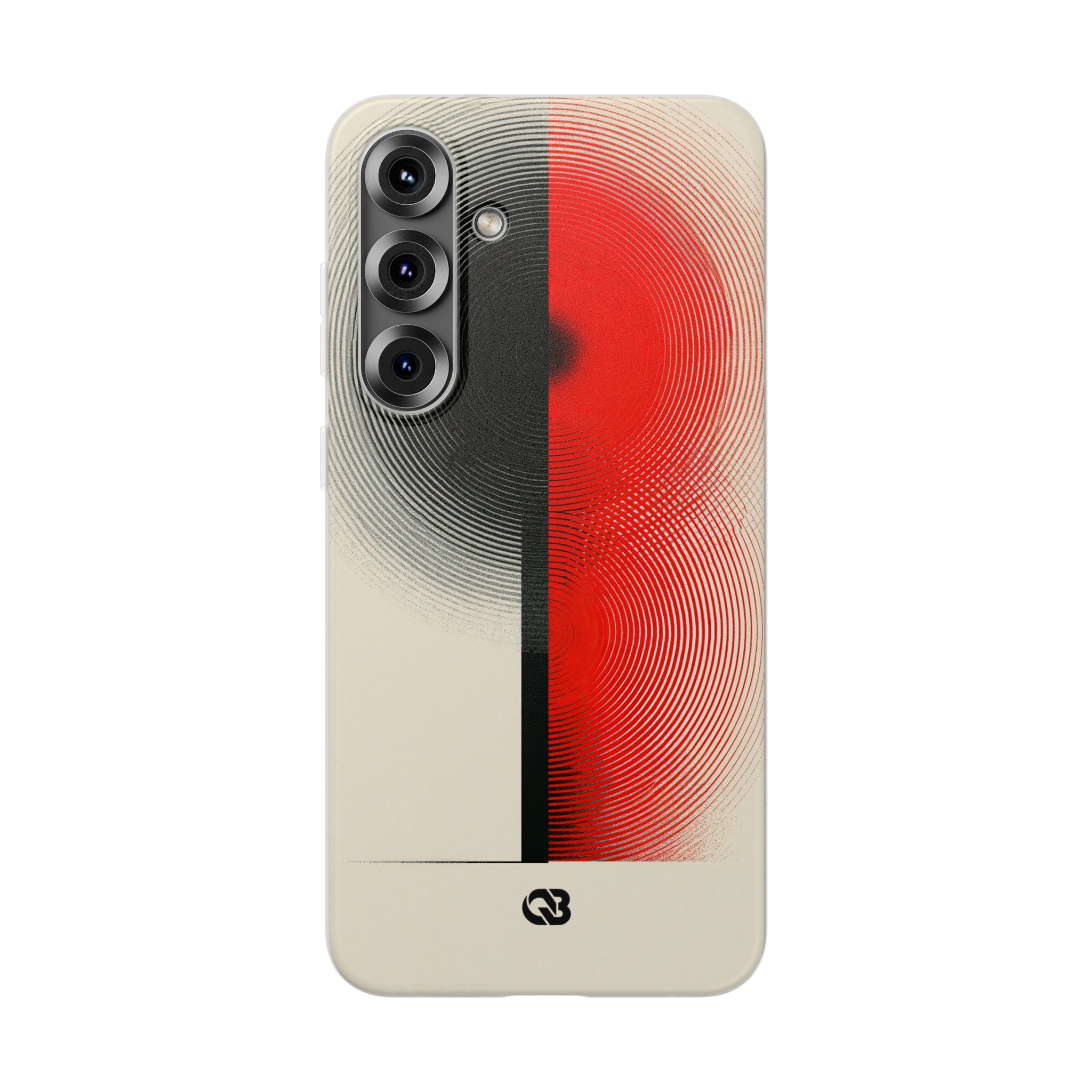 Red Lite Phone Case for Samsung - Split Signal Red