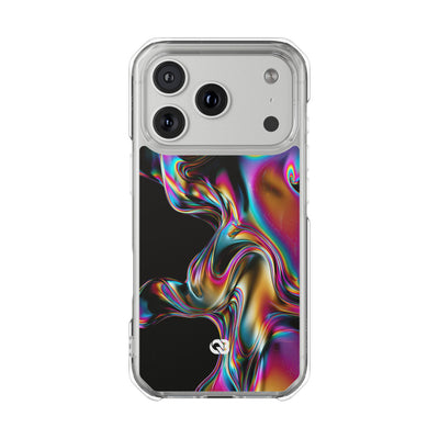 Purple Impact MagSafe Phone Case for iPhone - Liquid Neon Chrome