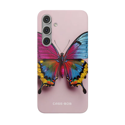 Vivid Butterfly Samsung S24 Plus Case - Soft