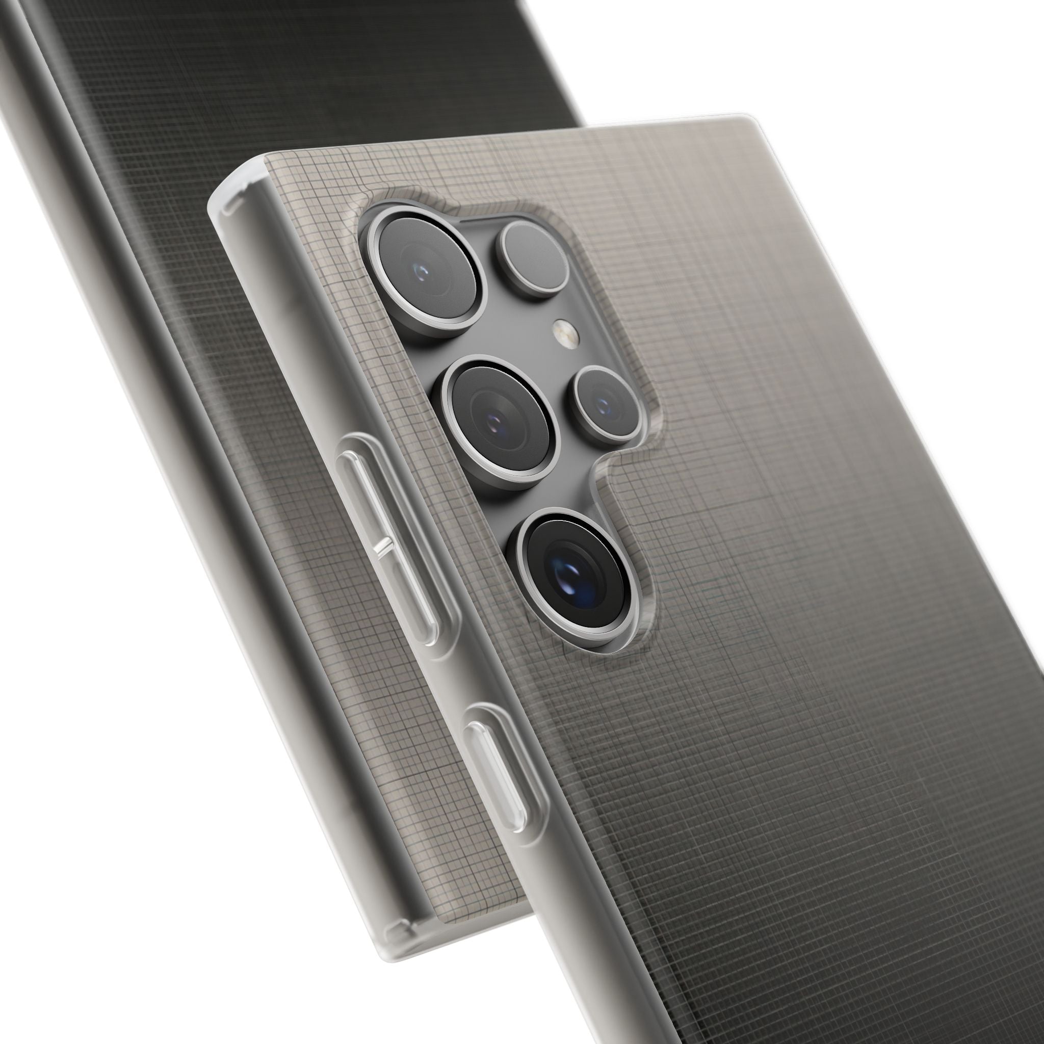 Grey Lite Phone Case for Samsung - Faded Sand Mesh