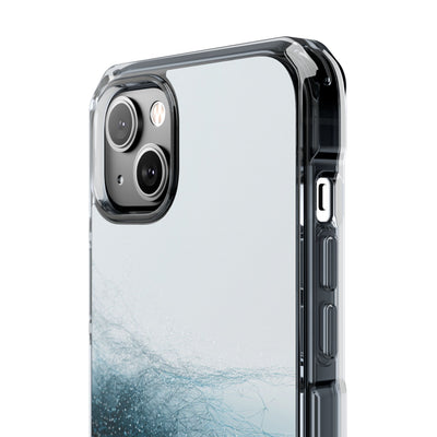 Teal Impact MagSafe Phone Case for iPhone - Arctic Pulse Mesh