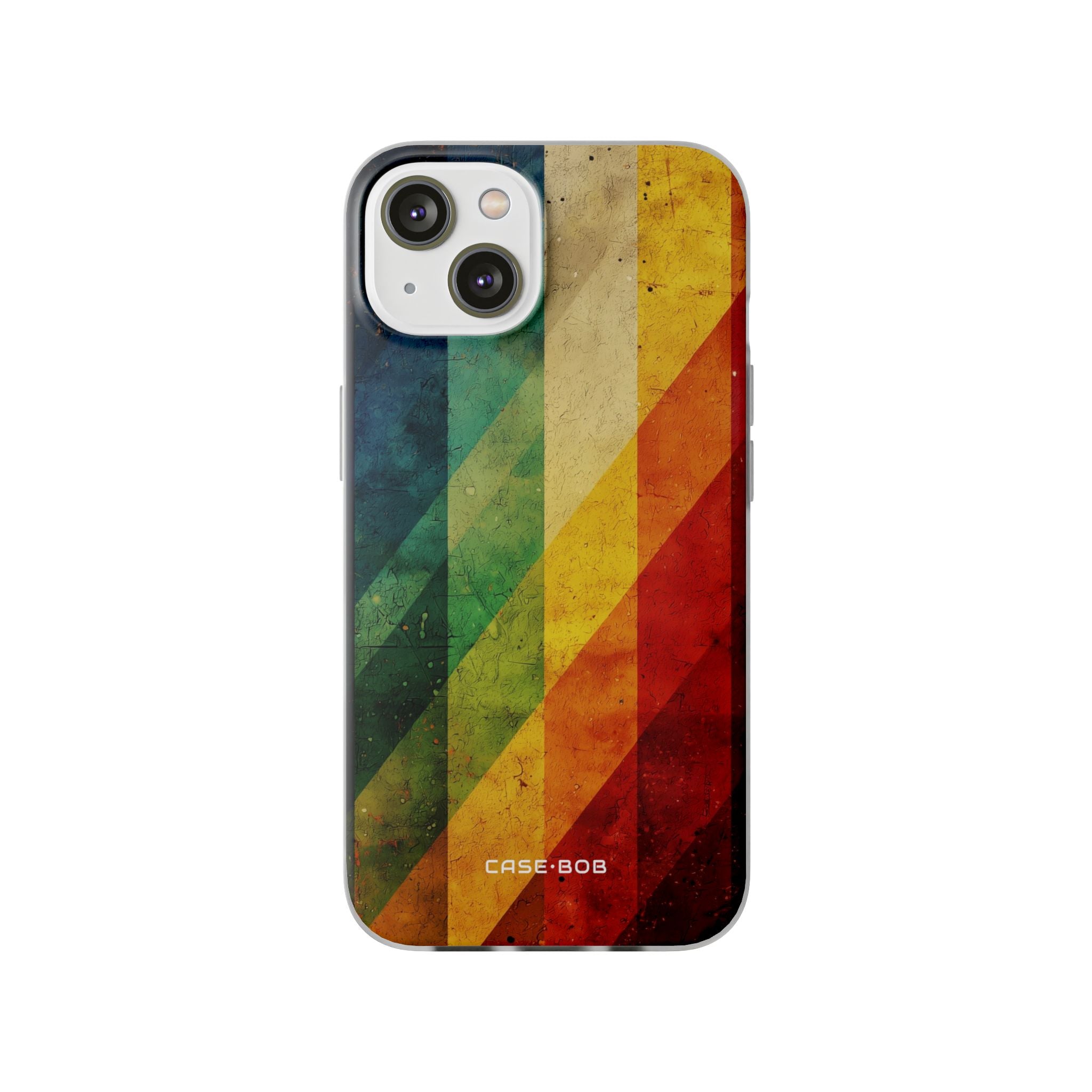 Diagonal Spectrum iPhone 14 Case - Soft