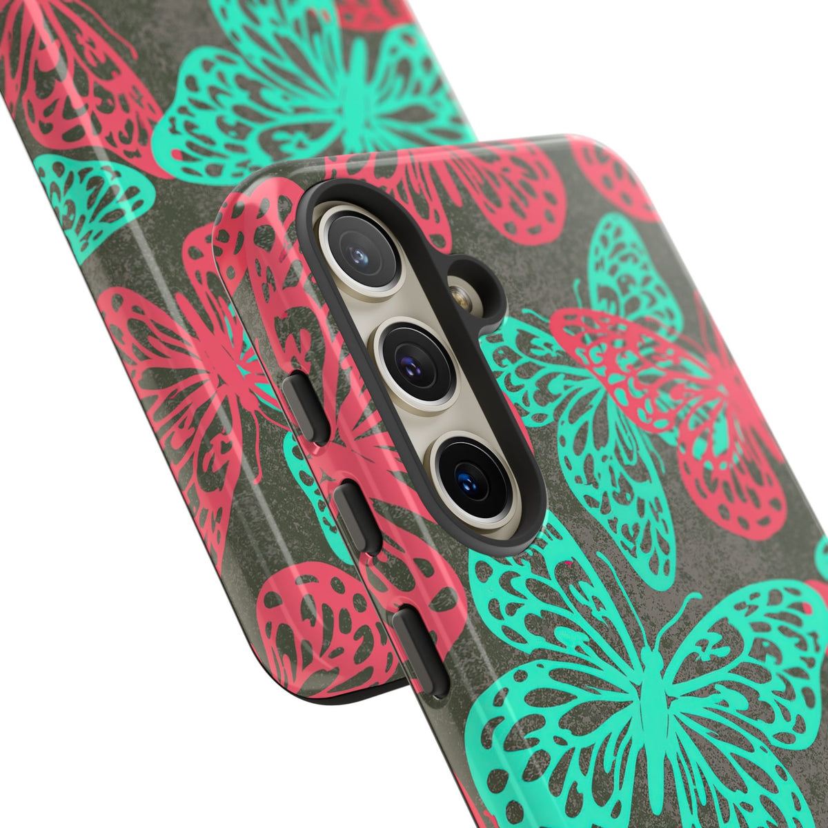 Electric Papillon · Tough Phone Case for Samsung · Pink