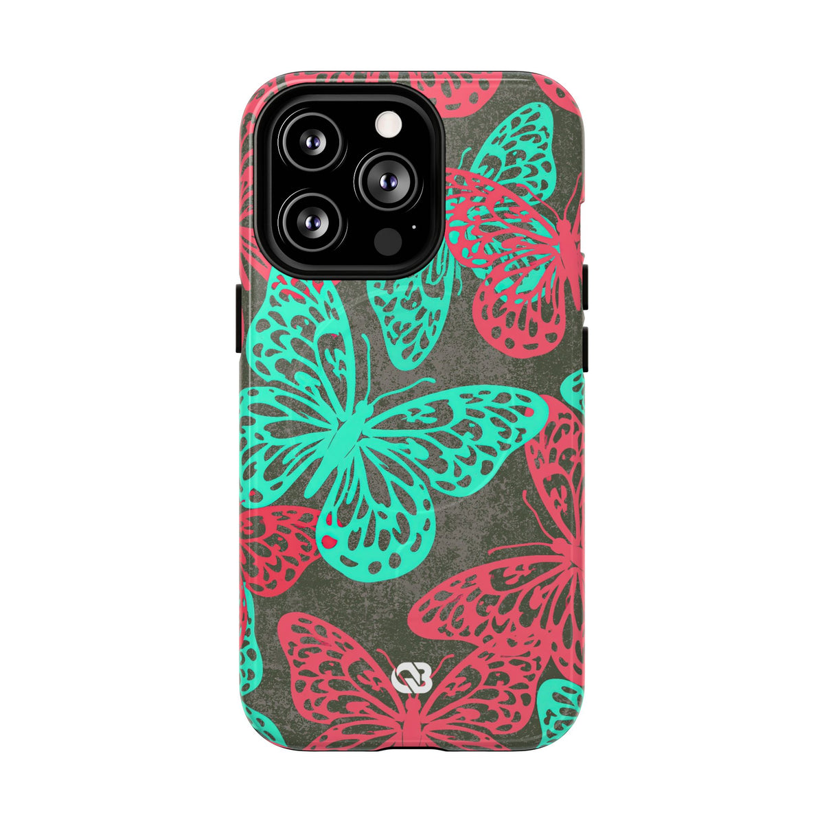 Electric Papillon · Tough 2.0 Magnetic Phone Case for iPhone · Pink