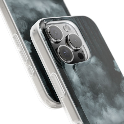 Shadowed Pine Mist · Lite Phone Case for iPhone ·  Black