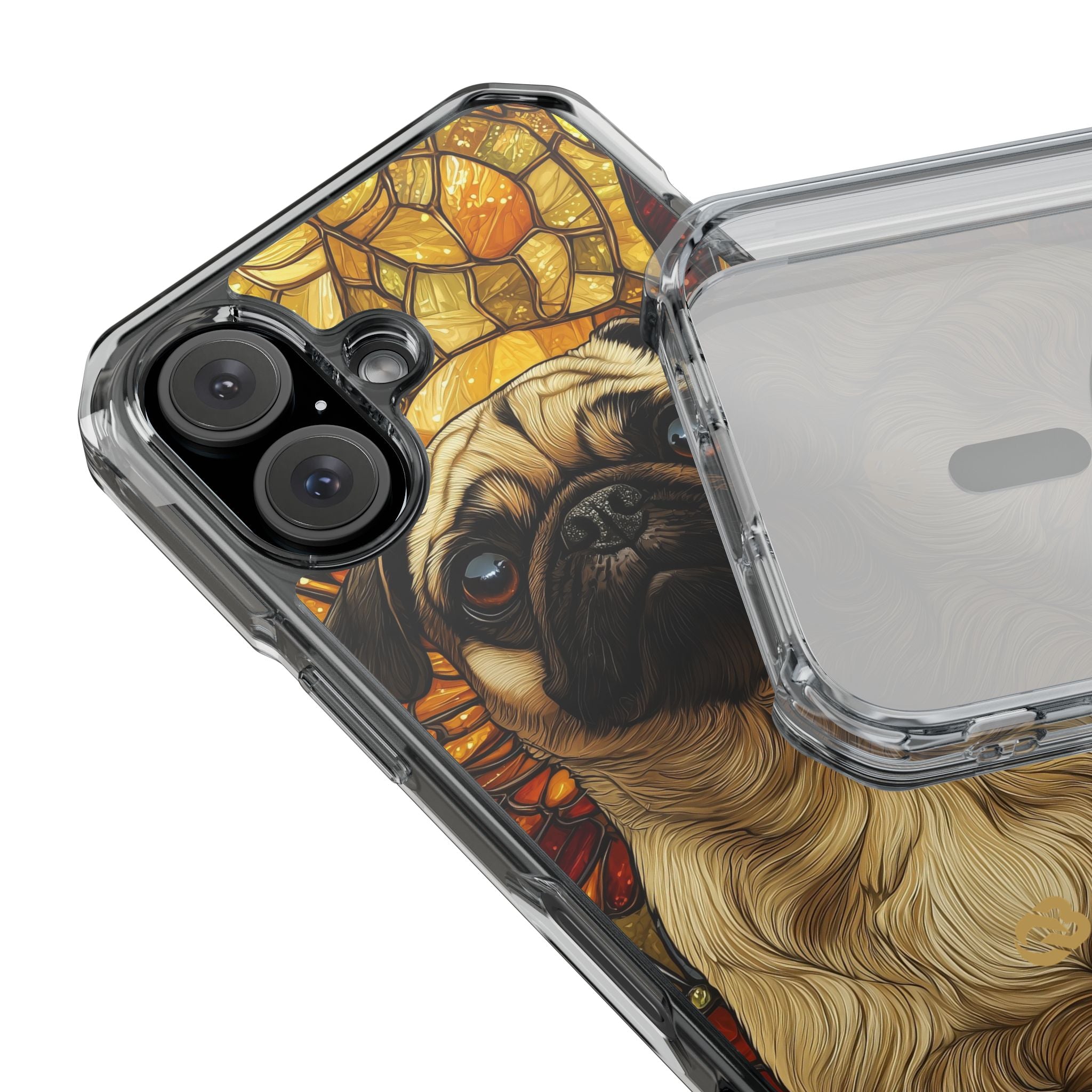 Amber Pug Divinity · Impact Phone Case for iPhone · Magsafe