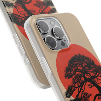Crimson Pine Solitude · Lite Phone Case for iPhone ·  Beige