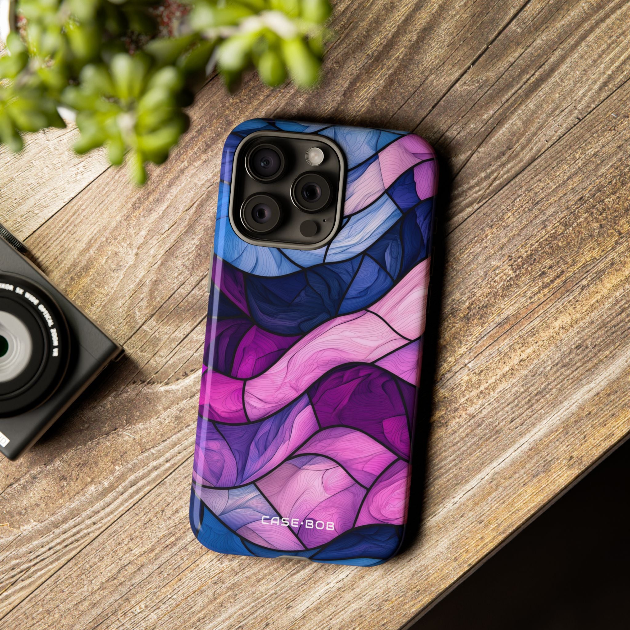 Wavelike Glow iPhone 15 Pro Max Skal - Tough