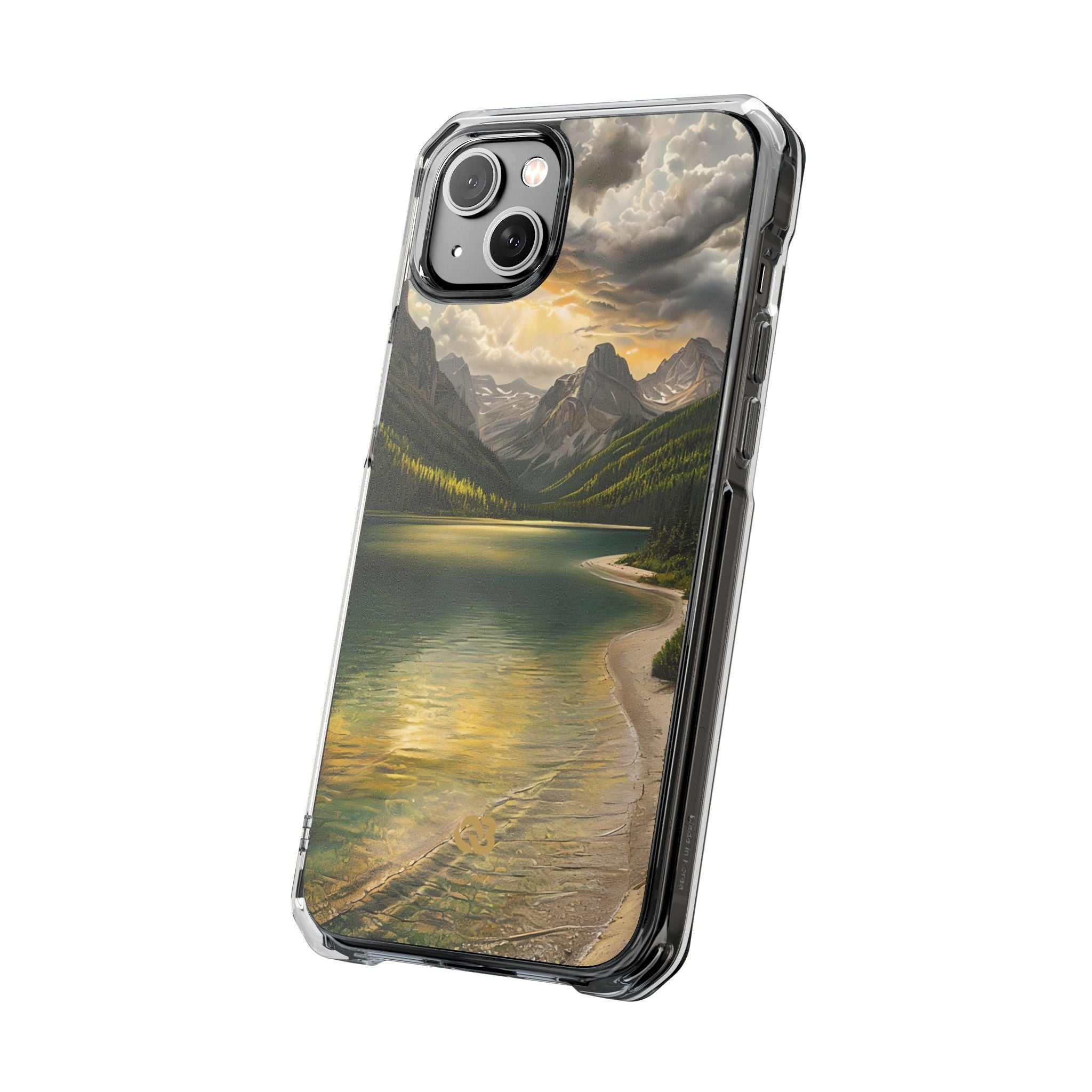 Gilded Mountain Lake · Impact Custodia per iPhone · Magsafe
