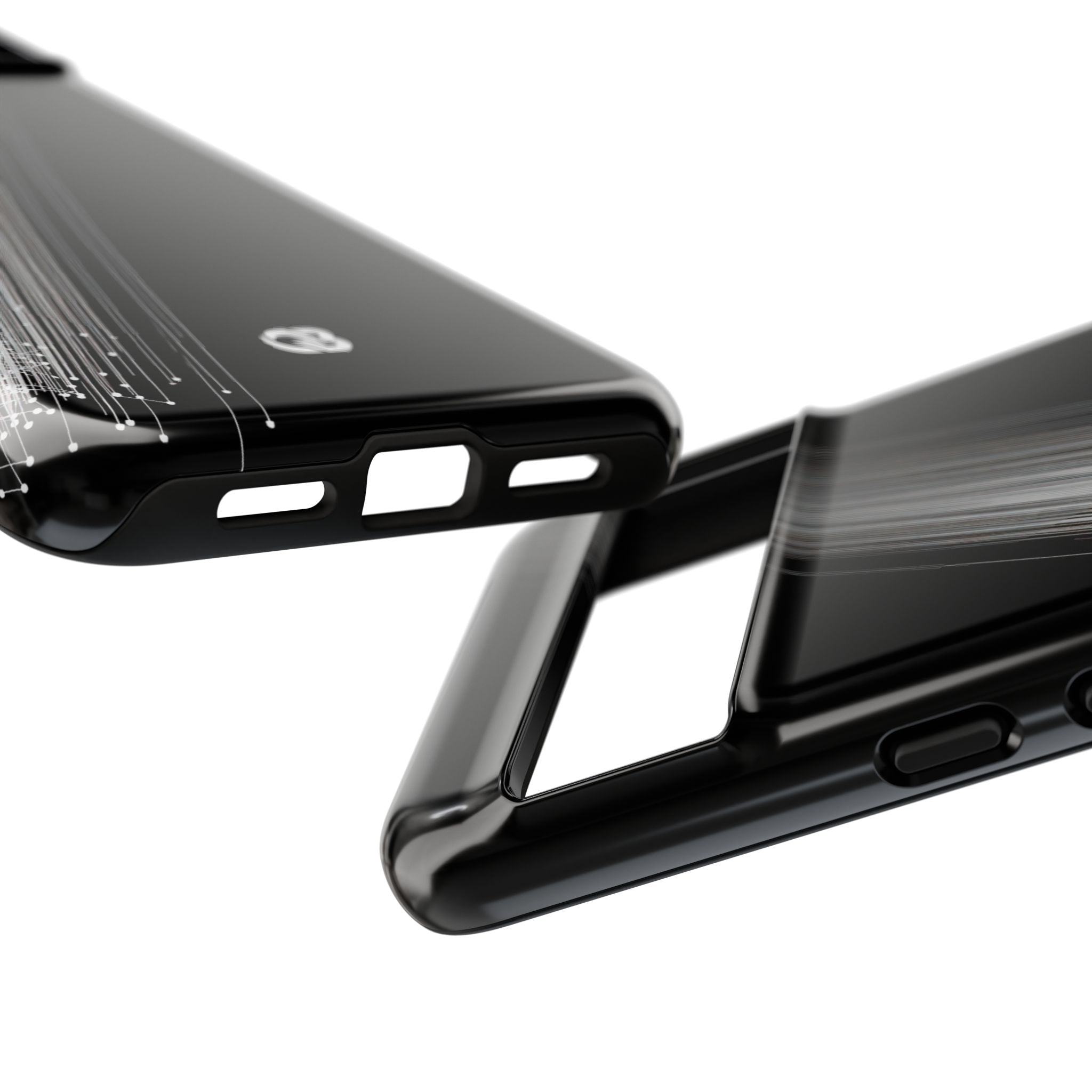 Black Tough Phone Case for Google Pixel - Linear Velocity Beam