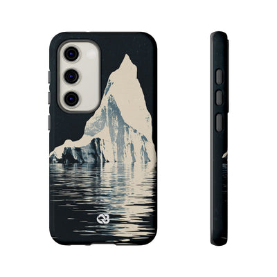 Blue Tough Phone Case for Samsung - Frozen Navy Monolith