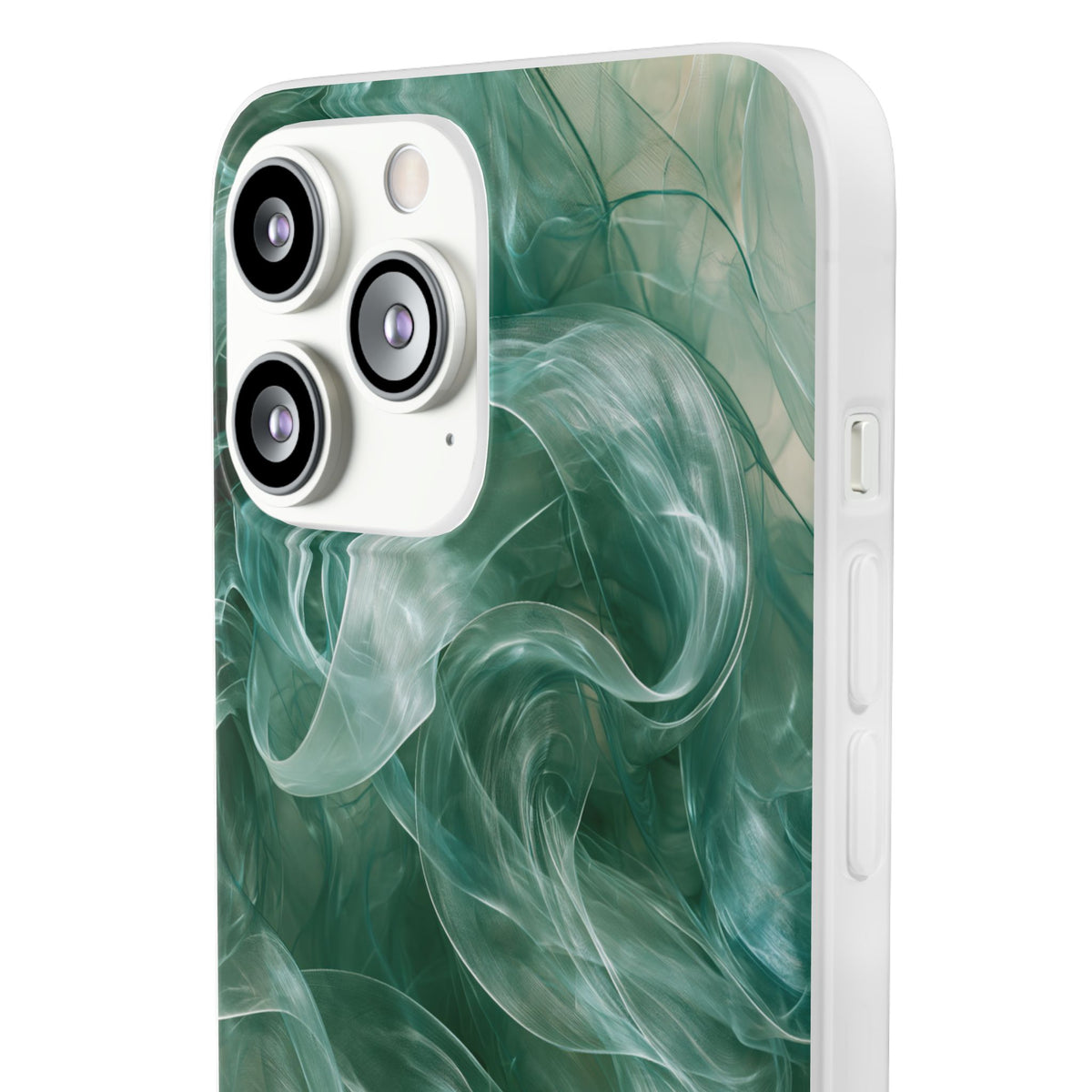 Translucent Aqua Flow · Lite Phone Case for iPhone ·  Teal