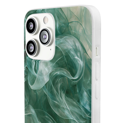Translucent Aqua Flow · Lite Phone Case for iPhone ·  Teal