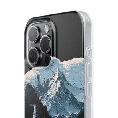 Nordic Arctic Bear · Lite Phone Case for iPhone ·  Black