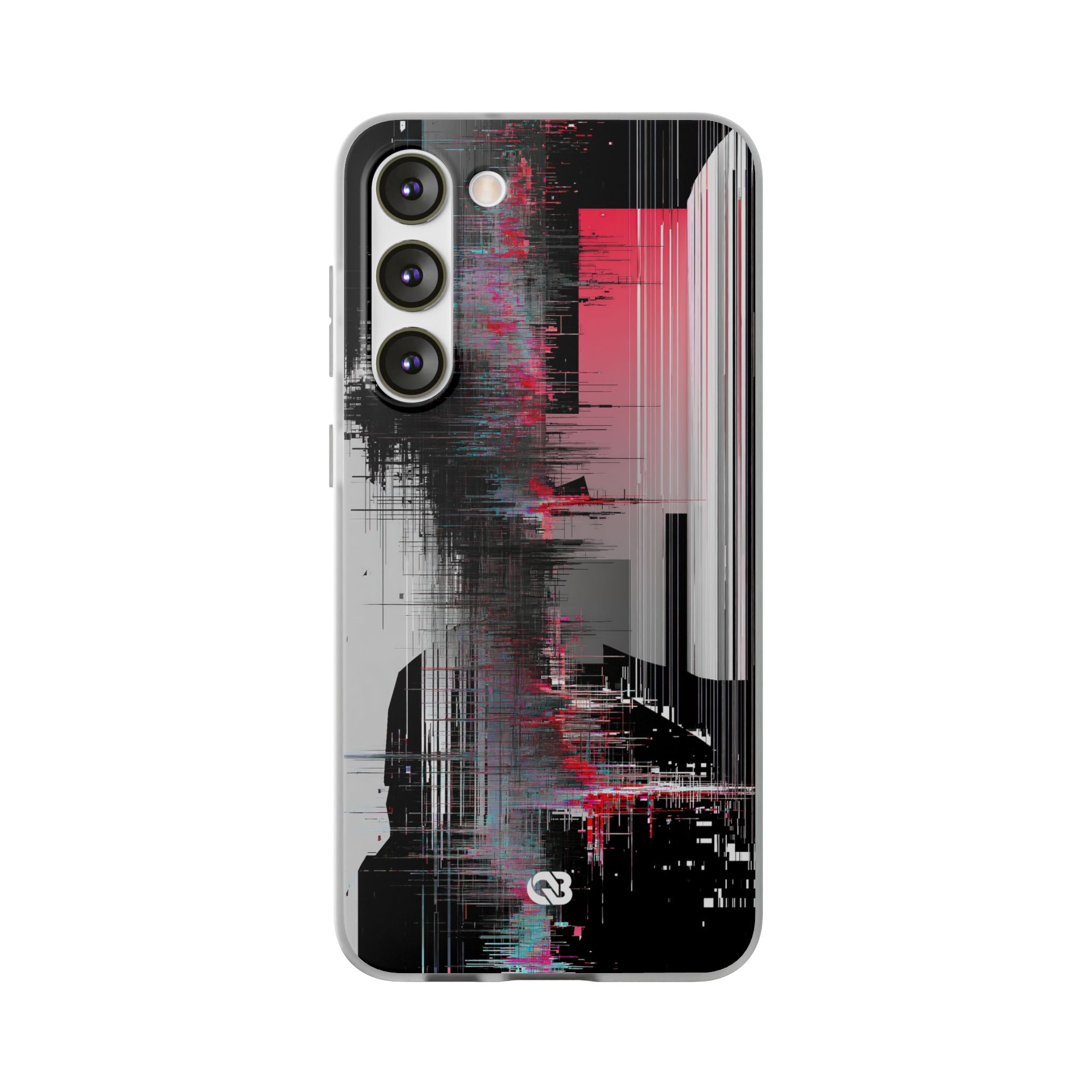 Black Lite Phone Case for Samsung - Crimson Data Leak