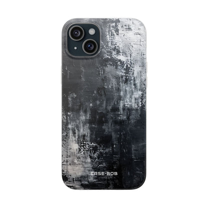 Texturiertes Blackscape iPhone 15 Plus Case - Soft