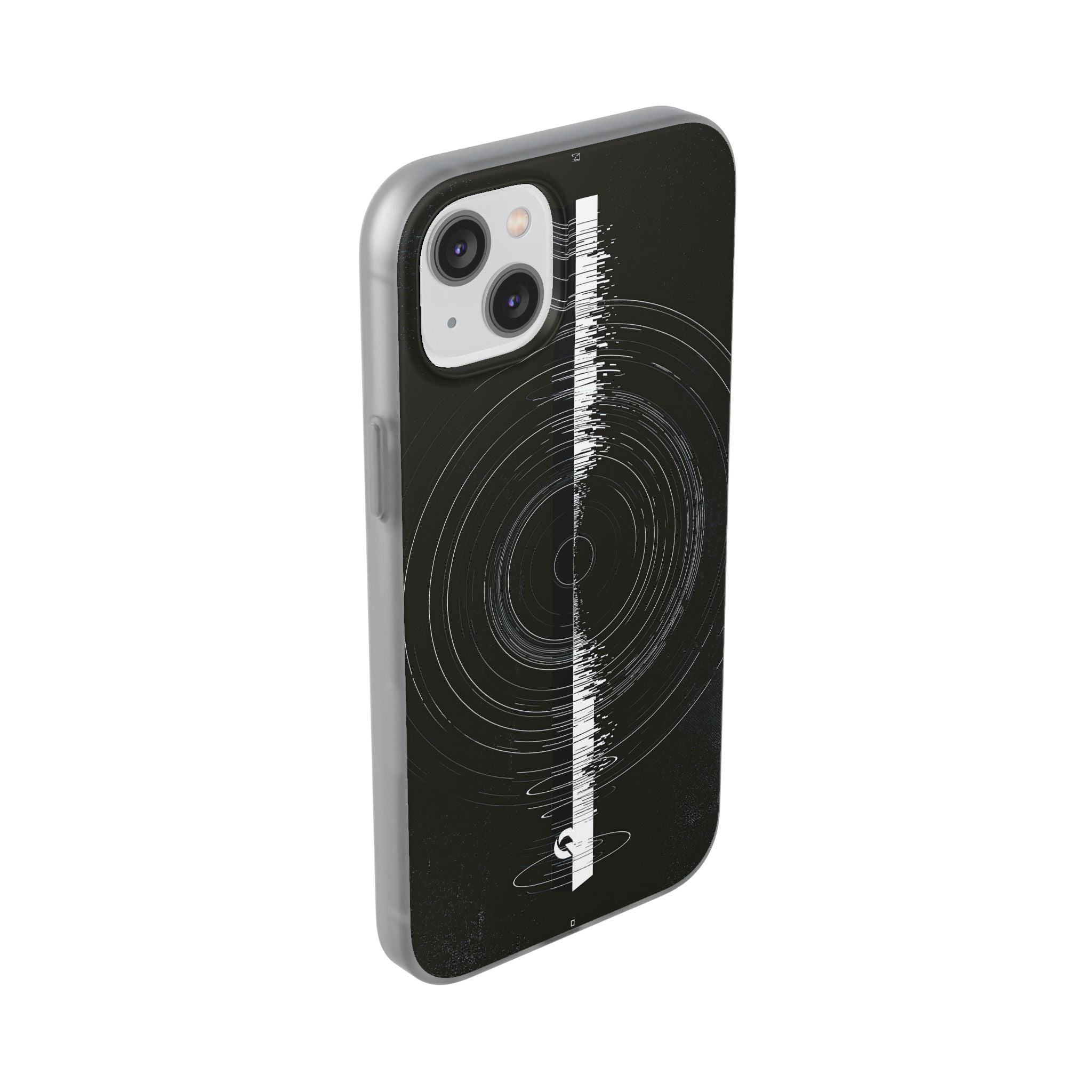 Black Lite Phone Case for iPhone - Obsidian Orbital Signal