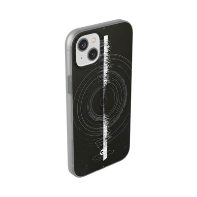 Black Lite Phone Case for iPhone - Obsidian Orbital Signal