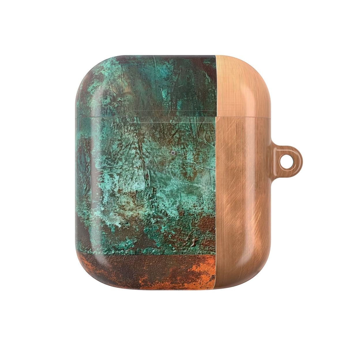 Oxidized Copper Patina · Hard Case for AirPods & AirPods Pro · Green