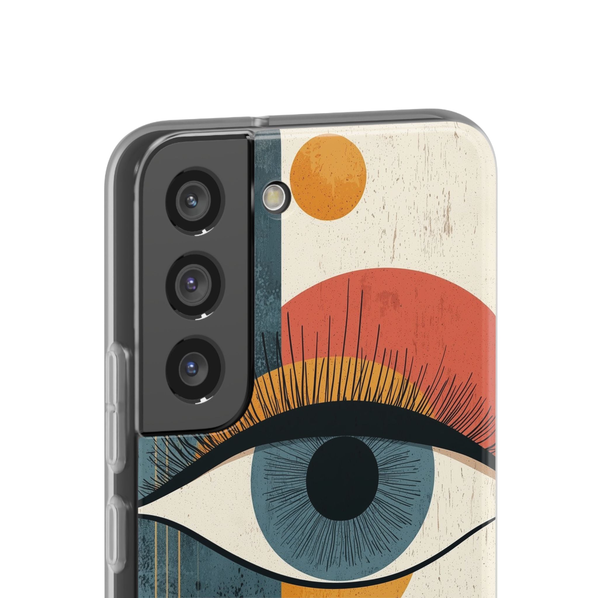 Distressed Azure Ocular · Soft Handyhülle für Samsung