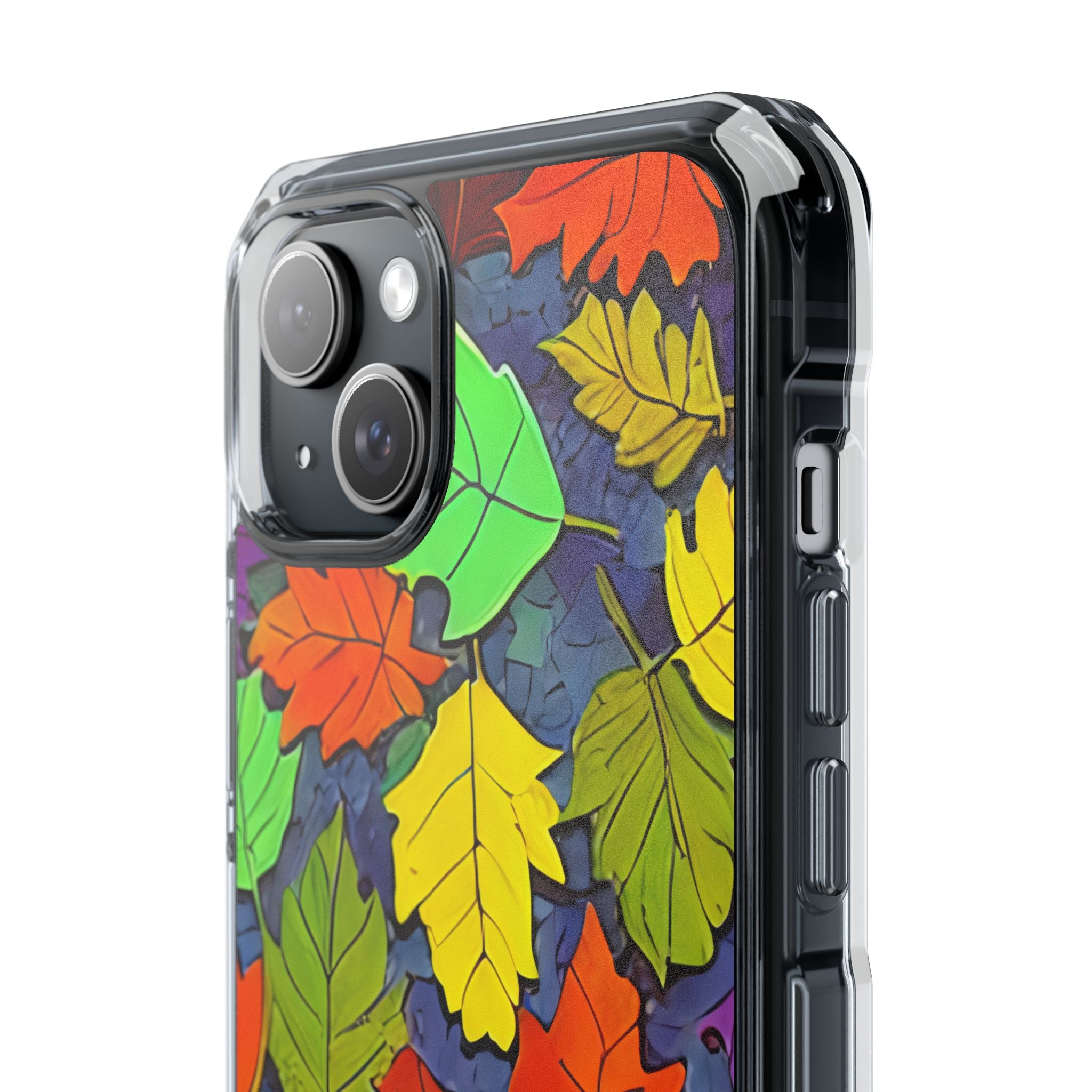 Vivid Leafburst iPhone 15 Plus Case - Impact