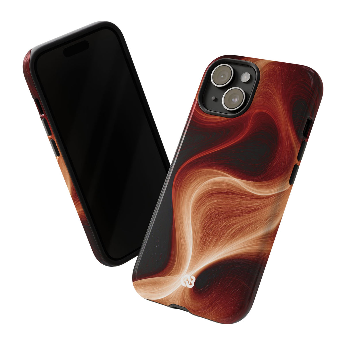 Solar Ember Flow · Tough Phone Case for iPhone · Orange