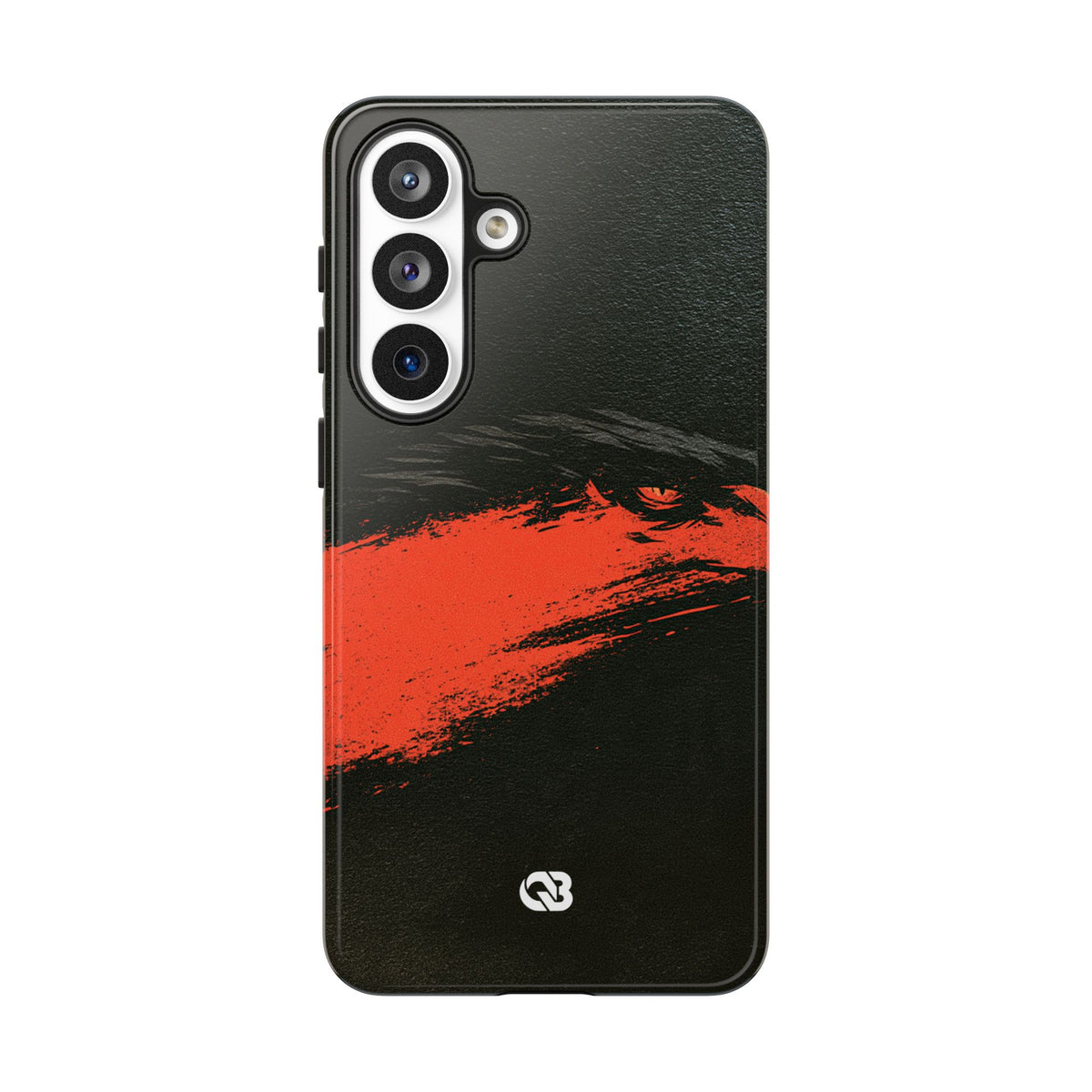 Crimson Raptor Noir · Tough Phone Case for Samsung · Black