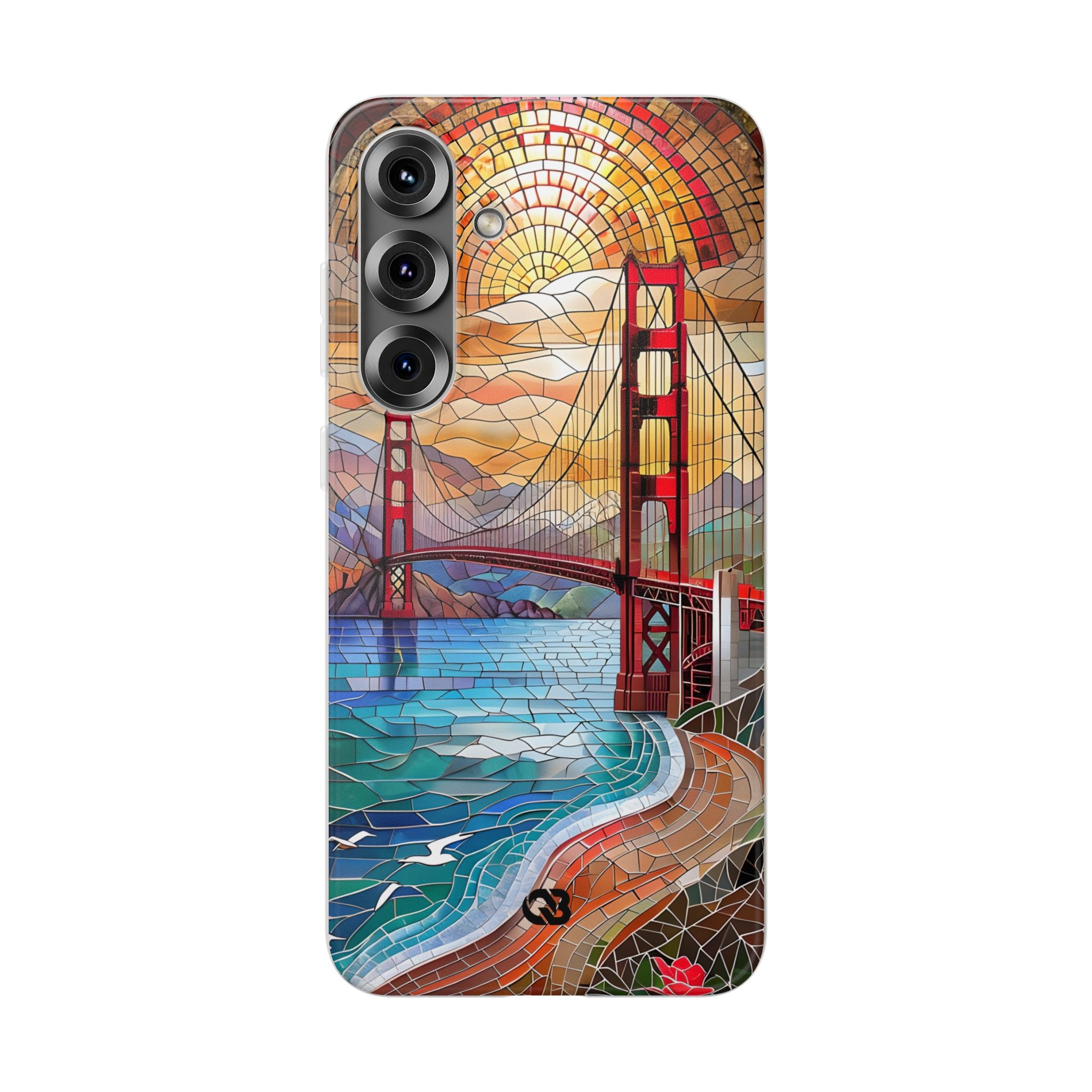 Crimson Arch Coast · Soft Custodia per Samsung