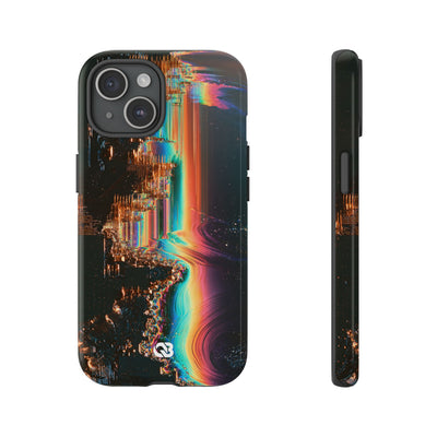 Prismatic Circuit · Tough Phone Case for iPhone · Black