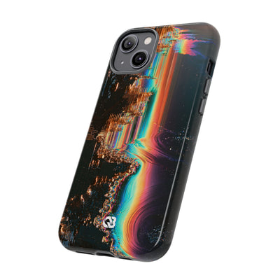 Prismatic Circuit · Tough Phone Case for iPhone · Black