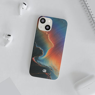 Prismatic Aura Shift · Lite Phone Case for iPhone ·  Blue