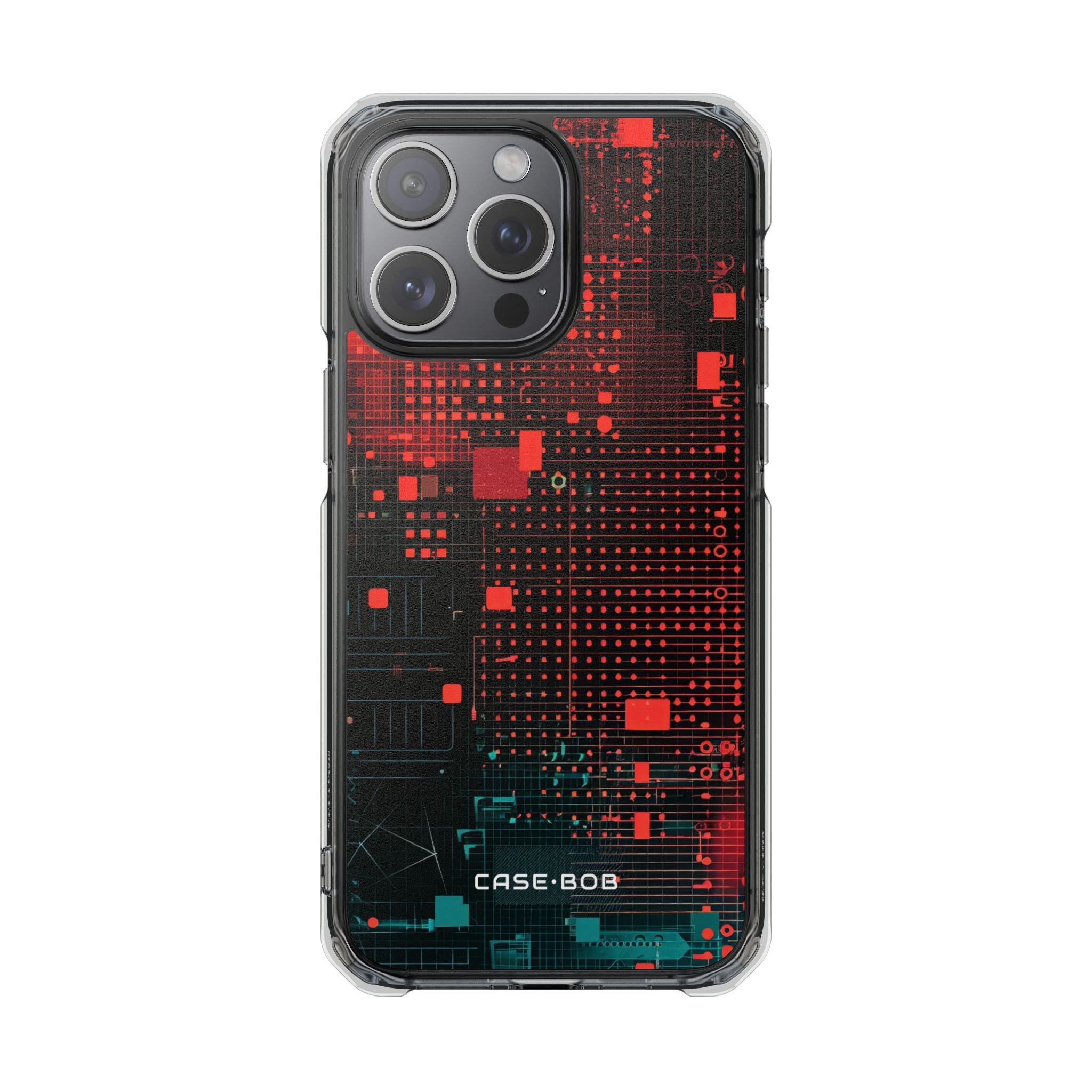 Grid Fusion iPhone 15 Pro Max Cover - Impact