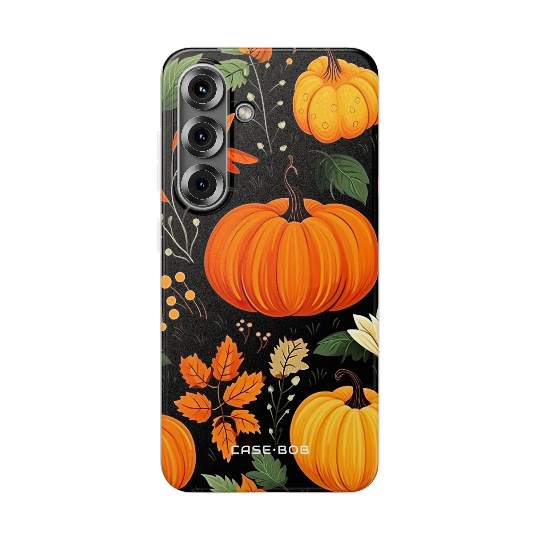Pumpkin Glow Samsung S25 Case - Soft
