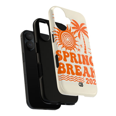Retro Orange Tide · Tough+ Capa para iPhone · Magsafe
