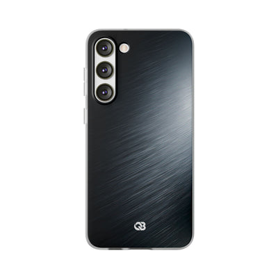 Brushed Obsidian Steel · Lite Phone Case for Samsung · Grey
