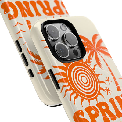 Retro Orange Tide · Tough+ Capa para iPhone · Magsafe