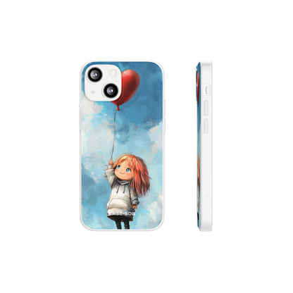 Heart Balloon Whimsy iPhone 13 mini Case - Soft